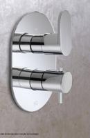 Hot Bath Friendo 009 Inbouw thermostaat met twee-weg omstel Chroom