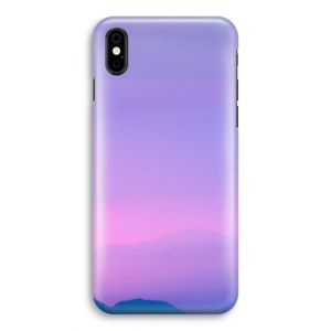 Sunset pastel: iPhone Xs Volledig Geprint Hoesje