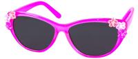 Kool Kidz kinderzonnebril met bloemen meisjes roze