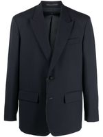 Valentino Garavani blazer à simple boutonnage - Bleu