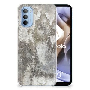 Motorola Moto G31 | G41 TPU Siliconen Hoesje Beton Print