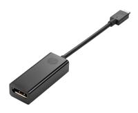 N9K78AA#AC3 - Externe video-adapter - USB-C - DisplayPort - voor Chromebook 13 G1; Elite Slice, Slice for Meeting Rooms; ZBook 15u G3, 17 G3, Studio G3