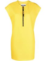 Moschino dropped-shoulder sleeveless dress - Jaune - thumbnail