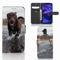 Huawei Mate 20 Lite Telefoonhoesje met Pasjes Honden Labrador