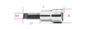 Beta Schroevendraaierdoppen voor sleufschroeven 910LP 1,2X6,5 - 009100453