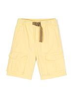 Stella McCartney Kids short en coton à poches cargo - Jaune - thumbnail