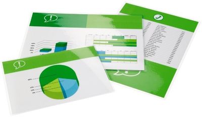 GBC Document Lamineerhoezen A7 2x125 micron Glanzend (100)