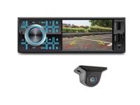 Caliber Car Radio Autoradio Met Bluetooth Aux In,Bluetooth,Dab Dab Plus,Fm,Sd,Usb - 4 inch scherm - Achteruitrijcamera Ingang - 4x 55 Watt - Zwart - 1 Din