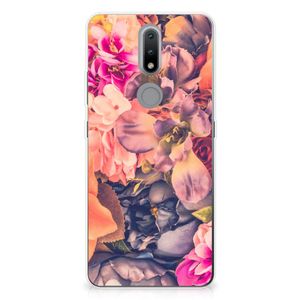 Nokia 2.4 TPU Case Bosje Bloemen