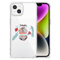 iPhone 14 Stevig Bumper Hoesje Boho Summer