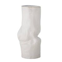 Bloomingville Araba Vaas - 29,5 x Ø 13,5 cm - Wit