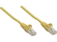 Intellinet 338424 RJ45 Netwerkkabel, patchkabel CAT 5e U/UTP 1.50 m Geel 1 stuk(s)