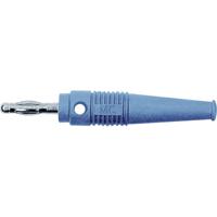 Stäubli L-41Q Lamellenstekker Stekker, recht Stift-Ø: 4 mm Blauw 1 stuk(s)