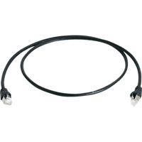 Telegärtner L00006A0055 RJ45 Netwerkkabel, patchkabel CAT 6A S/FTP 25.00 m Zwart Vlambestendig, Halogeenvrij, UL gecertificeerd 1 stuk(s)