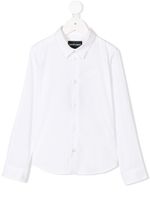 Emporio Armani Kids chemise boutonnée - Blanc