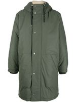 A.P.C. parka mi-longue à capuche - Vert - thumbnail