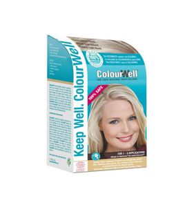 100% Natuurlijke haarkleur licht natuur blond