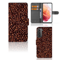 Samsung Galaxy S21 Book Cover Koffiebonen