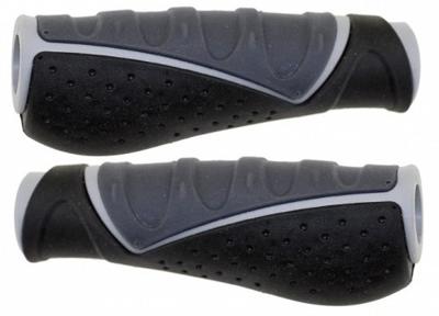 Velo handvatten Ergonomisch kraton gel 135 mm zwart per paar