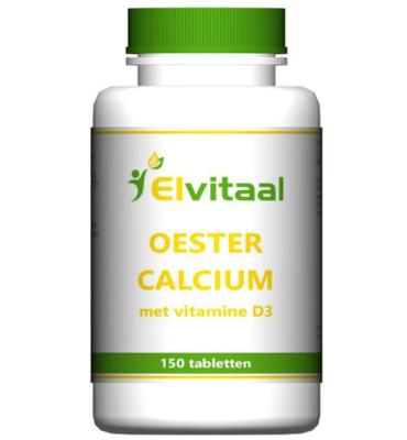 Elvitaal Elvitaal Oestercalcium + Vitamine D3 (150st) Elvitaal Elvitaal Oestercalcium + Vitamine D3 (150st)