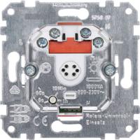 Merten 575897 Dimmer (inbouw) Geschikt voor lampen: Halogeenlamp Aluminium