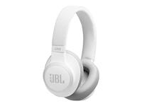 JBL Live 650BT - Hoofdtelefoon (draadloos, hoofdband, binauraal, 16-20.000 Hz, 32 ohm, wit)