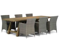 Garden Collections Dublin/Lazio 260 cm dining tuinset 7-delig