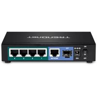 Trendnet TPE-TG611 netwerk-switch Gigabit Ethernet (10/100/1000) Power over Ethernet (PoE) Zwart - thumbnail