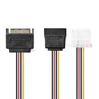 Nedis CCGP73555VA015 internal power cable 0.15 m