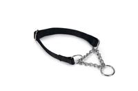 Beeztees - Halsband Hond - Nylon - Zwart - 30-40 Cm X 15 Mm