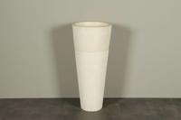 Staande Terrazzo Waszuil Crème Rond 90x40 cm | TZS PS01c