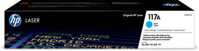 117A - Cyaan - origineel - tonercartridge (W2071A) - voor Color Laser 150a, 150nw, MFP 178nw, MFP 178nwg, MFP 179fnw, MFP 179fwg 117A - Cyaan - origineel - tonercartridge (W2071A) - voor Color Laser 150a, 150nw, MFP 178nw, MFP 178nwg, MFP 179fnw, MFP 179fwg