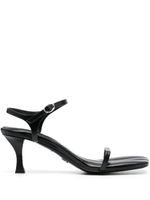 Proenza Schouler sandales en cuir 70 mm à bout ouvert - Noir