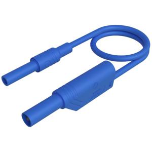 SKS Hirschmann MAL S WS-B 25/2,5 bl Veiligheidsmeetsnoer 4mm-veiligheidsbus 4mm-veiligheidsstekker, stapelbaar 25 cm Blauw 1 stuk(s)