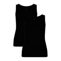 Bamboo Basics hemd Anna met bamboe (set van 2) zwart