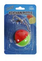 Brain Games sleutelhangerpuzzel rond 4 cm