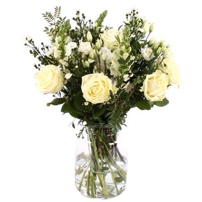 Nabestaanden boeket wit Nabestaanden boeket wit