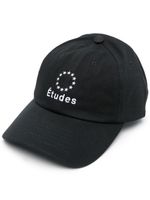 Etudes casquette en coton à logo brodé - Noir - thumbnail