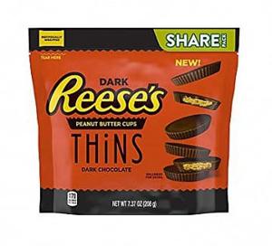 Reese's Reese's - Peanut Butter Cups Thins Dark 209 Gram ***THT 06-2024***