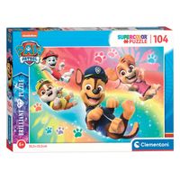 Clementoni Brilliant Legpuzzel Paw Patrol, 104st. - thumbnail