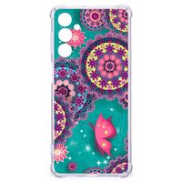 Samsung Galaxy M54 Back Cover Cirkels en Vlinders - thumbnail