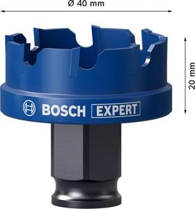 Bosch Accessoires Expert Sheet Metal gatzaag 35 x 40 mm - 1 stuk(s) - 2608900498