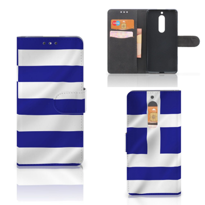 Nokia 5 Bookstyle Case Griekenland