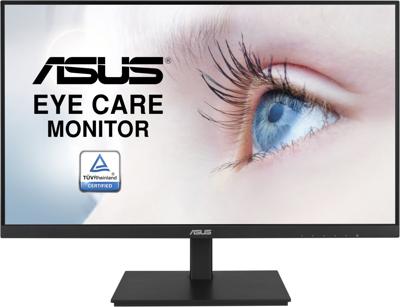 Asus VA27DQSB LED-monitor Energielabel F (A - G) 68.6 cm (27 inch) 1920 x 1080 Pixel 16:9 5 ms VGA, HDMI, DisplayPort, Hoofdtelefoon (3.5 mm jackplug), USB 2.0