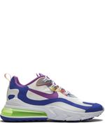 Nike baskets Air Max 270 React Easter - Blanc - thumbnail