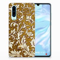 Siliconen Hoesje Huawei P30 Barok Goud - thumbnail