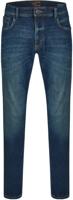 Camel Active Jeans Blauw Elastisch Organisch Katoen Regular Fit