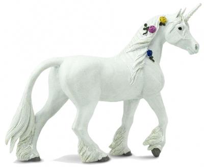 Safari speelfiguur Unicorn meisjes 13,8 cm wit Safari speelfiguur Unicorn meisjes 13,8 cm wit