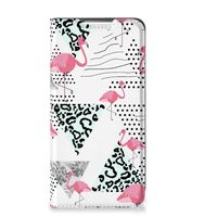 Samsung Galaxy S22 Hoesje maken Flamingo Triangle