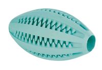 TRIXIE DENTA FUN RUGBY BAL RUBBER MUNTSMAAK 11CM 3ST - thumbnail